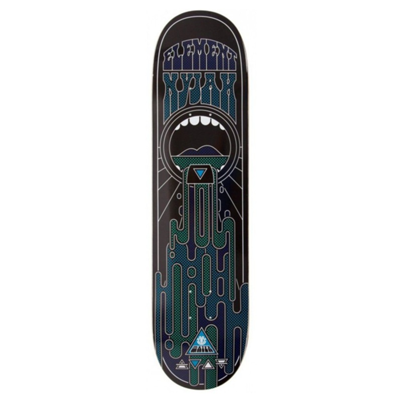 Element Nyjah Huston Delirium Deck 8