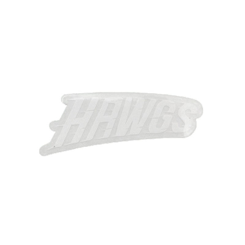 Hawgs Flag Sticker White