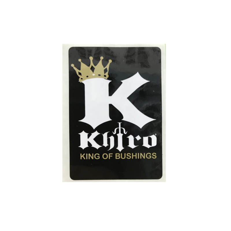 Khiro King of Bushings Sticker
