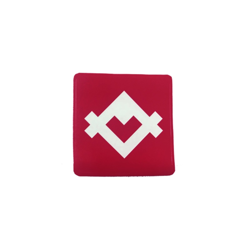 Longboard Love Logo Sticker