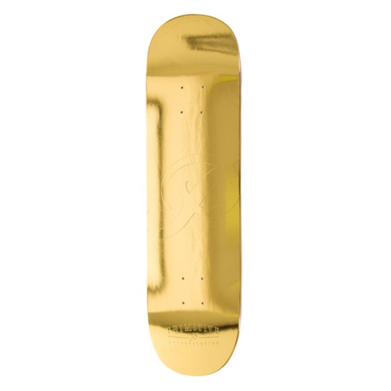 Primitive Classic P Gold Deck 7.75