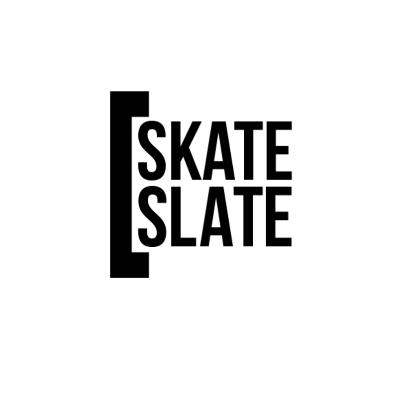 Skate Slate TV Logo Sticker