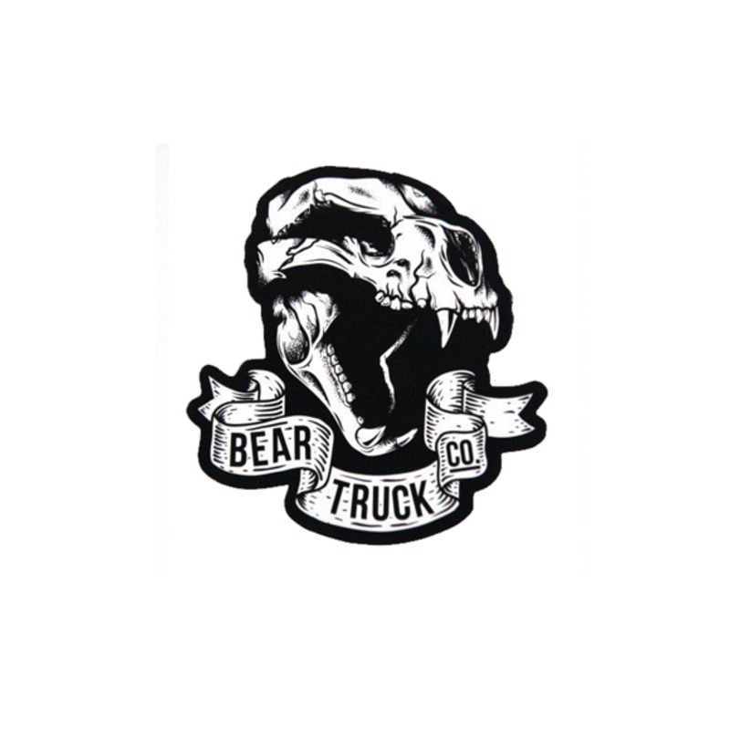 Bear Trucks Skull Sticker