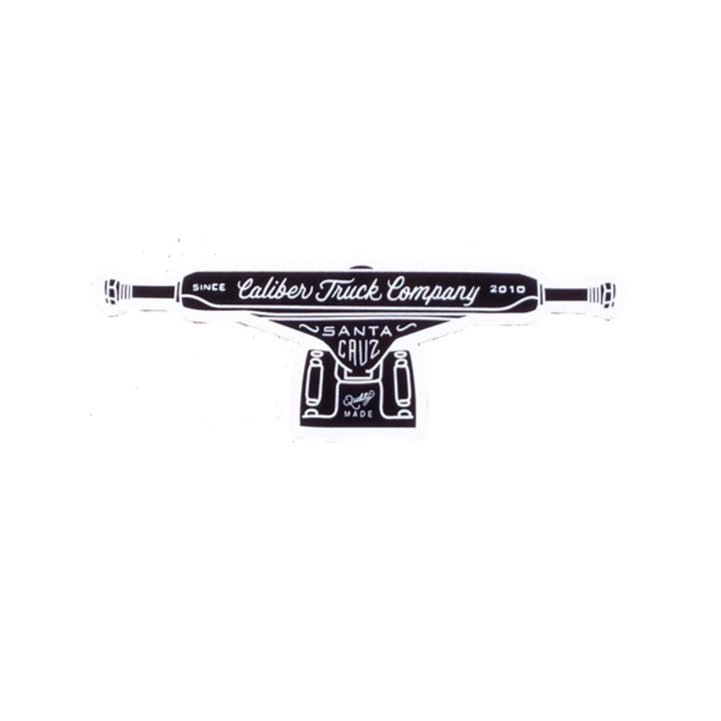 Caliber Diecut Trucks Sticker Black