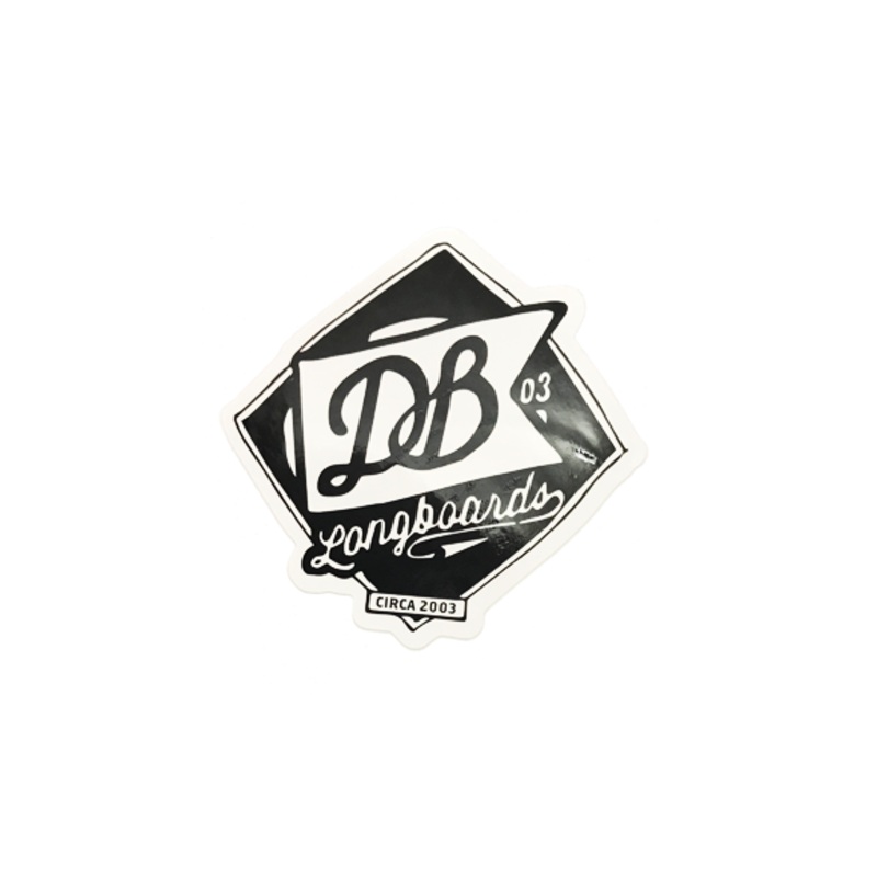 DB Longboards CIRCA 2003 Sticker
