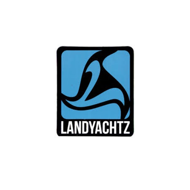 Landyachtz Logo Sticker Blue