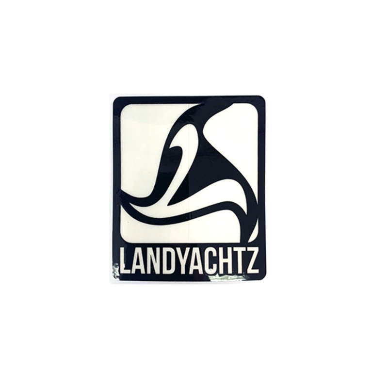 Landyachtz Logo Sticker White