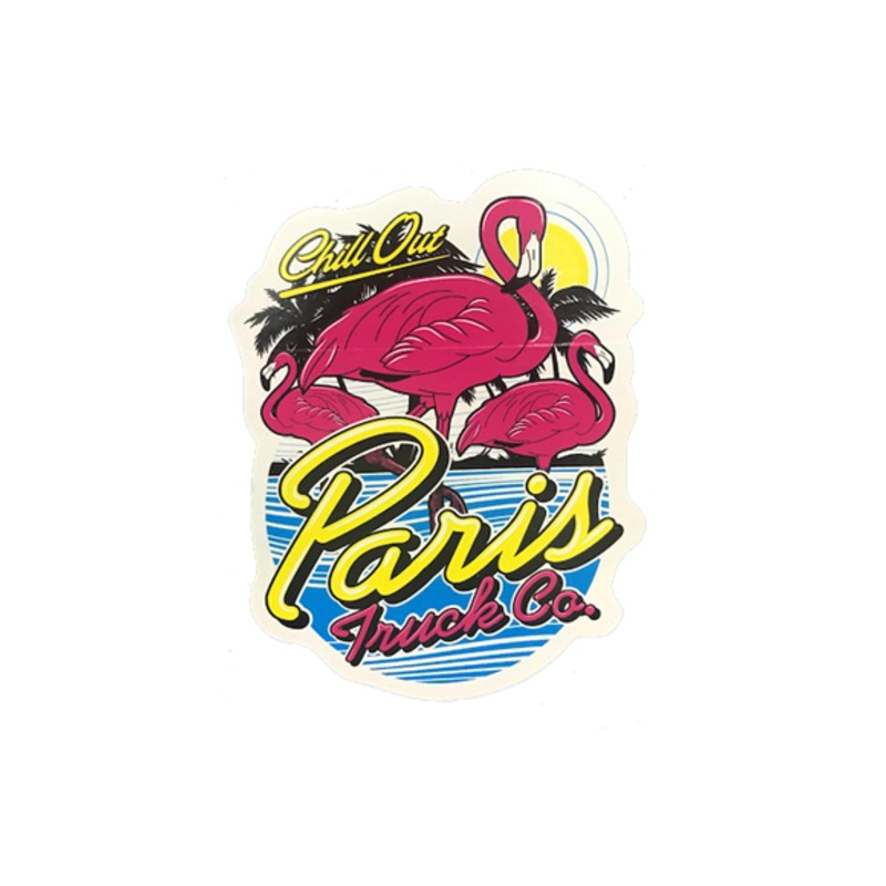 Paris Truck Co Chill Out Sticker