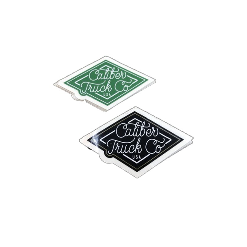 Caliber Script Diamond Logo|Green|Black