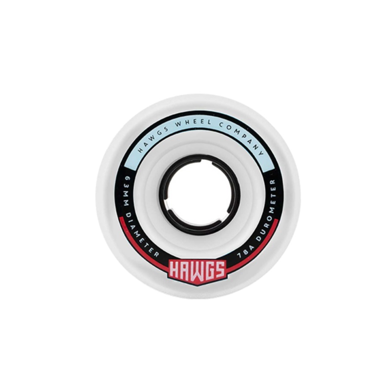 Hawgs Fattys 63mm 78a Wheels (White)