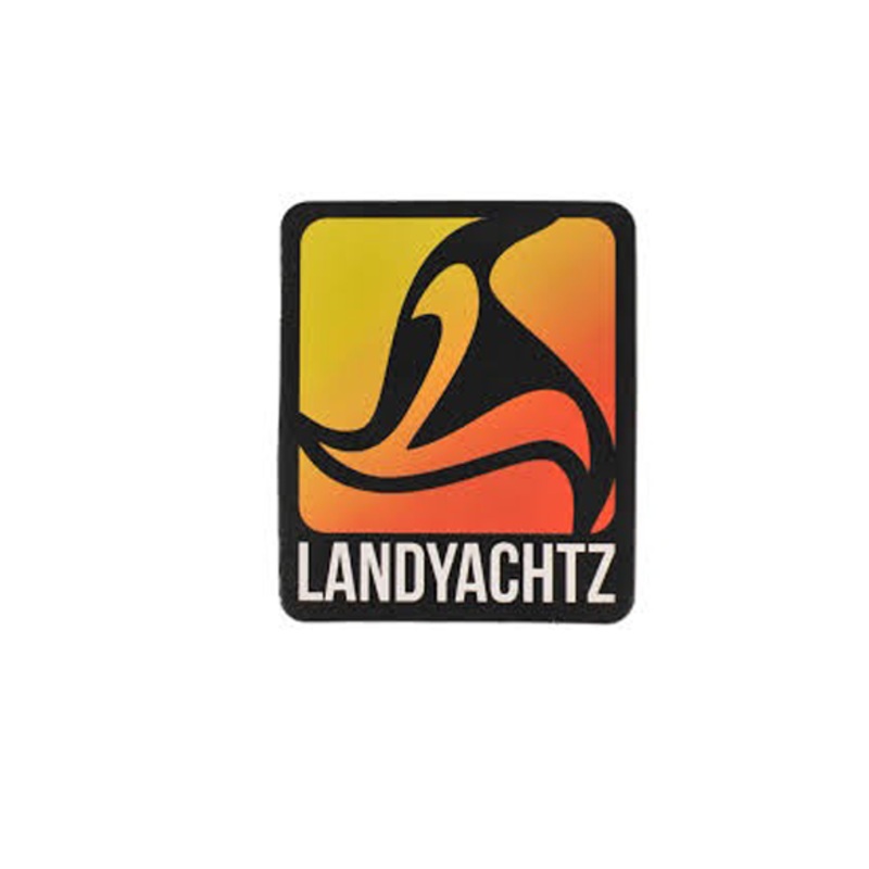 Landyachtz Logo Sticker Orange
