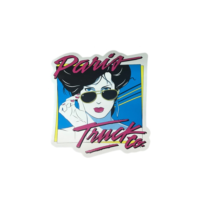 Paris Truck Co Summer Girl Sticker