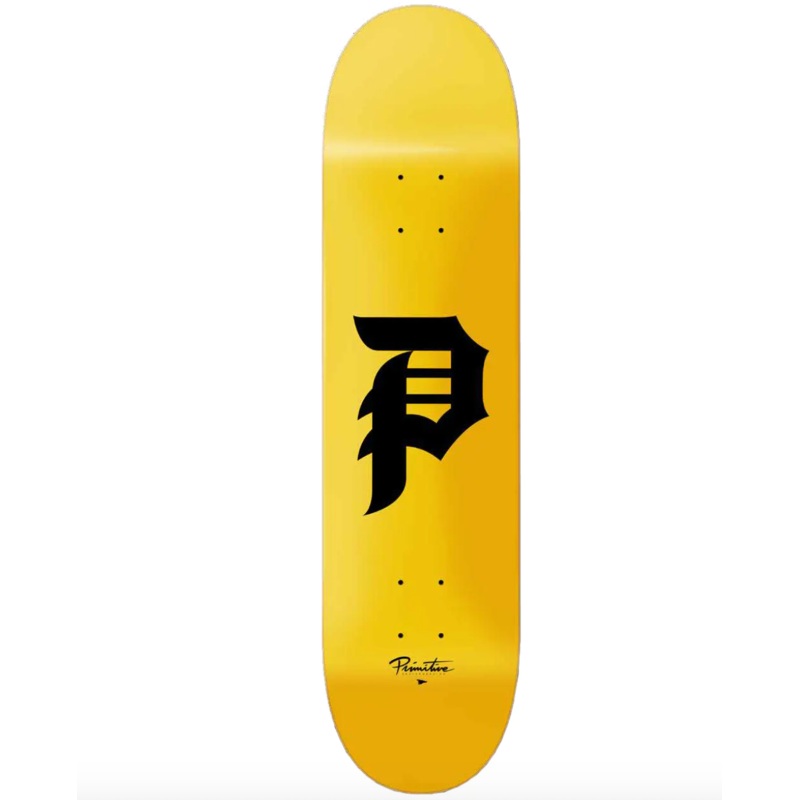 Primitive Dirty P Yellow Deck 7.75