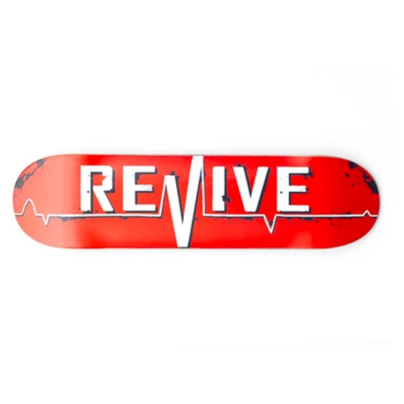 Revive Skateboards Lifeline Red Deck 8