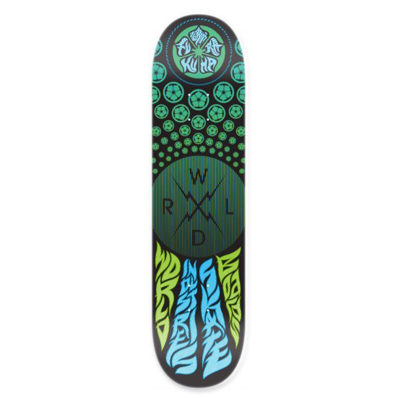 World Industries Black Light Fukuhara Deck 8