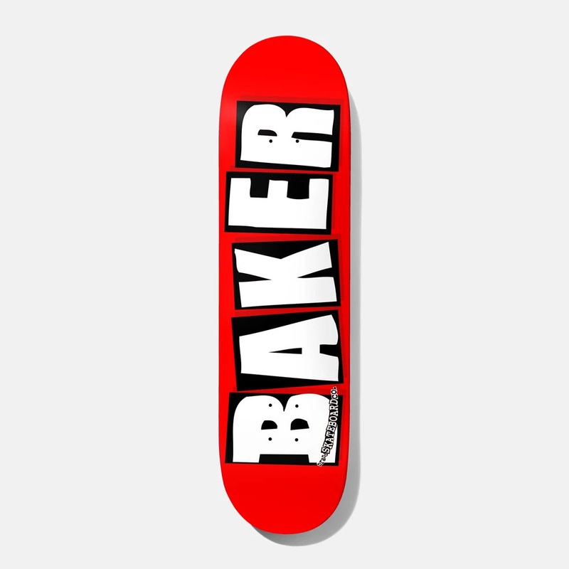 Baker Brand Logo White Deck|8″|8.125″|8.25″|8.5″|7.8