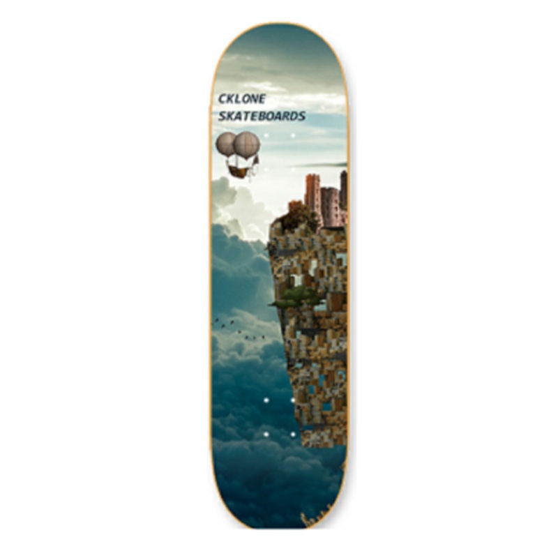 Cklone Hot Air Balloon Skateboard Deck 8