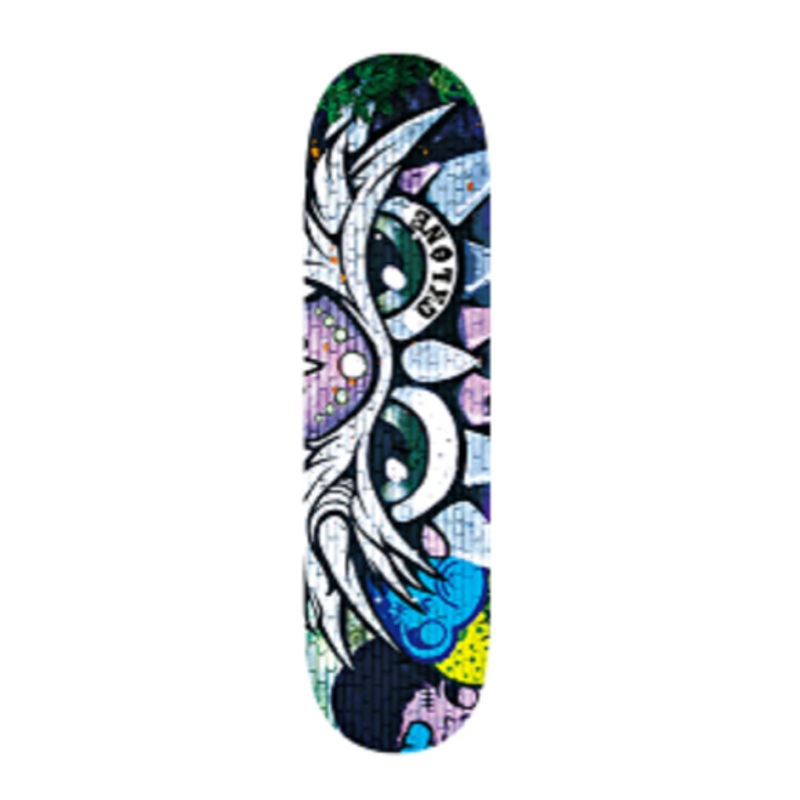 Cklone Owl Graffitti Skateboard Deck
