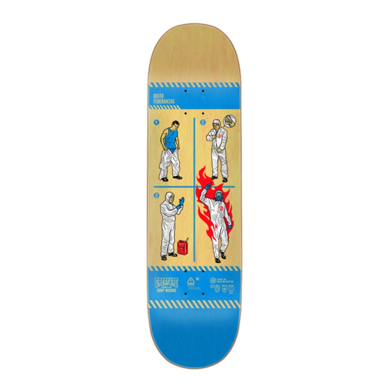 Creature Wilkins Standard Issue Skateboard Deck 8.8