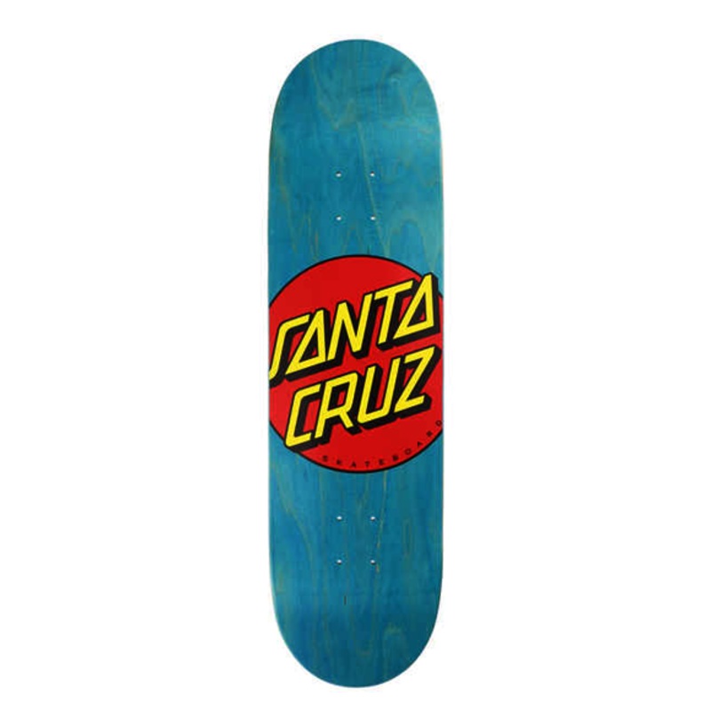 Santa Cruz Classic Dot Blue Skateboard Deck 8.5