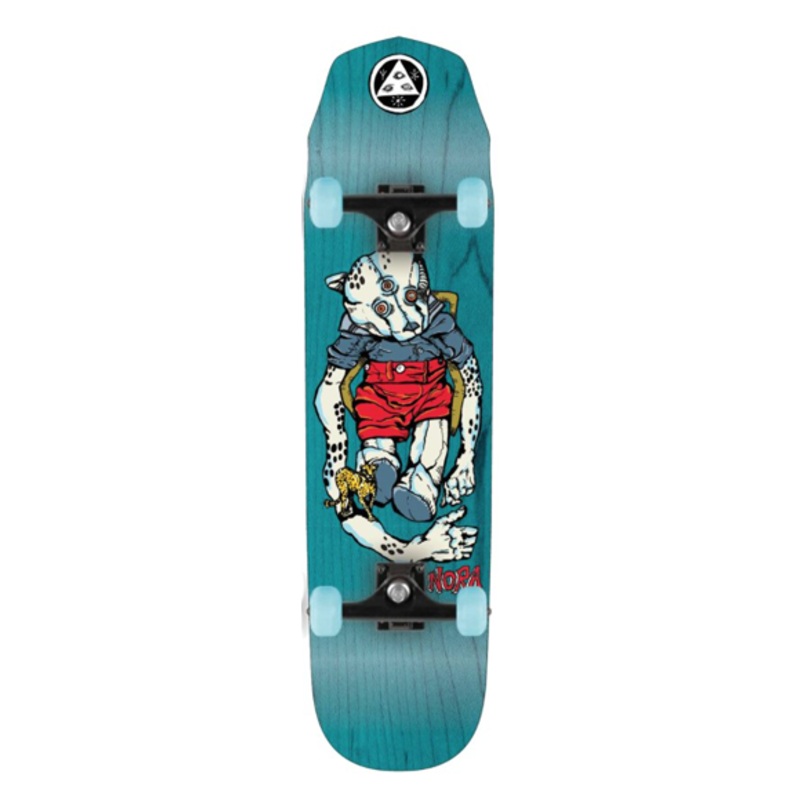 Welcome Teddy Skateboard Complete – Teal Stain – 7.75