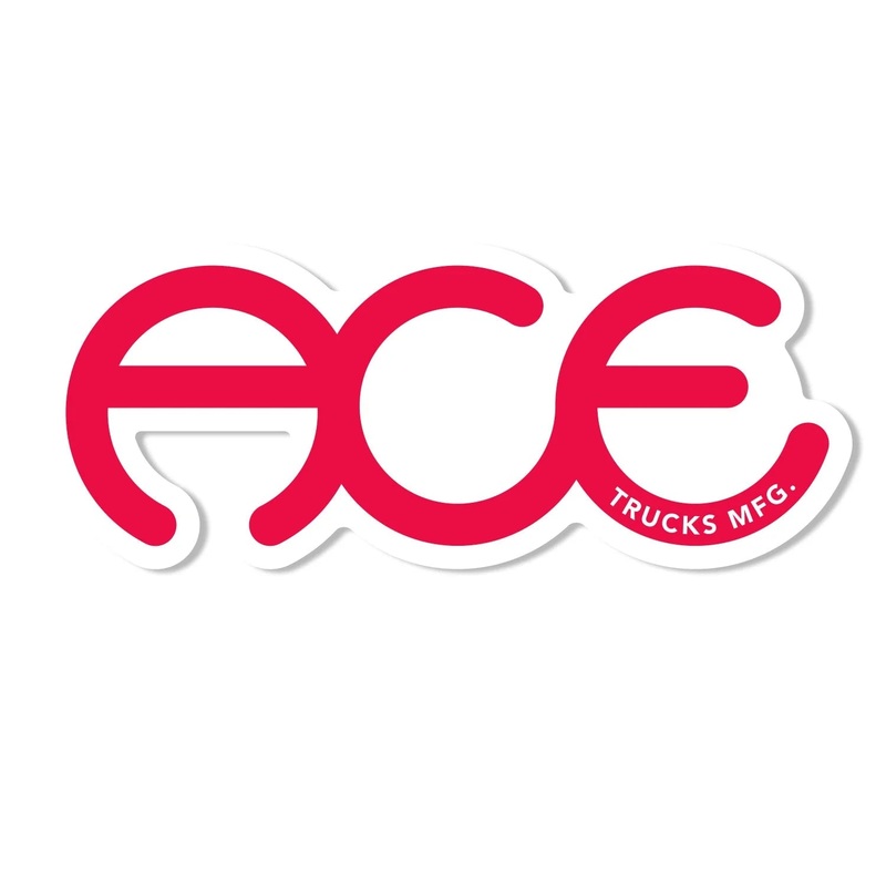 Ace Rings 5.5 Sticker – Red