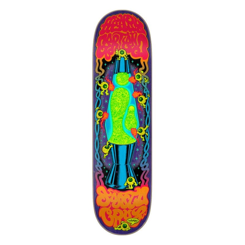 Santa Cruz Gartland Lavalamp Deck 8.28