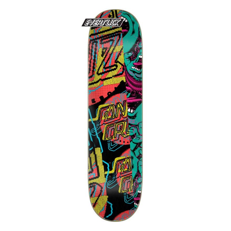 Santa Cruz No Pattern Dot Everslick Skateboard Deck 8