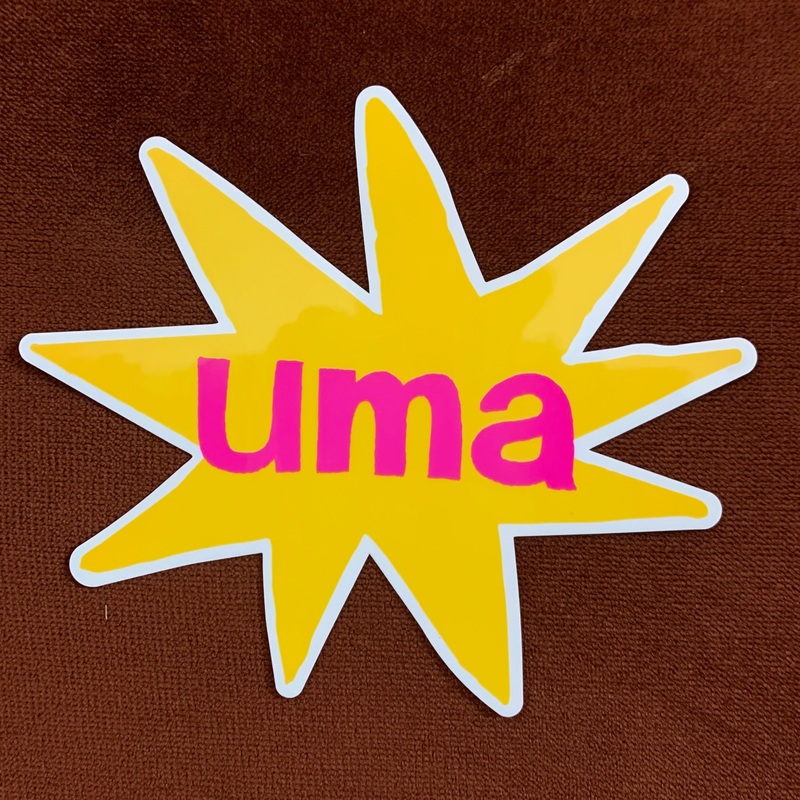 Uma Star 6 Sticker