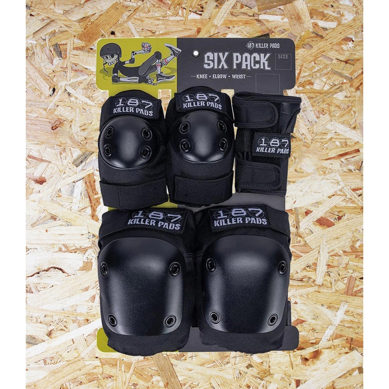 187 Killer Pads Six Pack Set|S/M