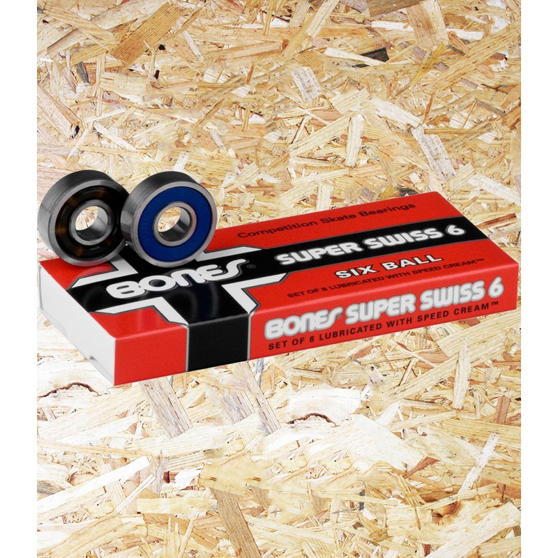 Bones Reds Super Swiss Six Bearings