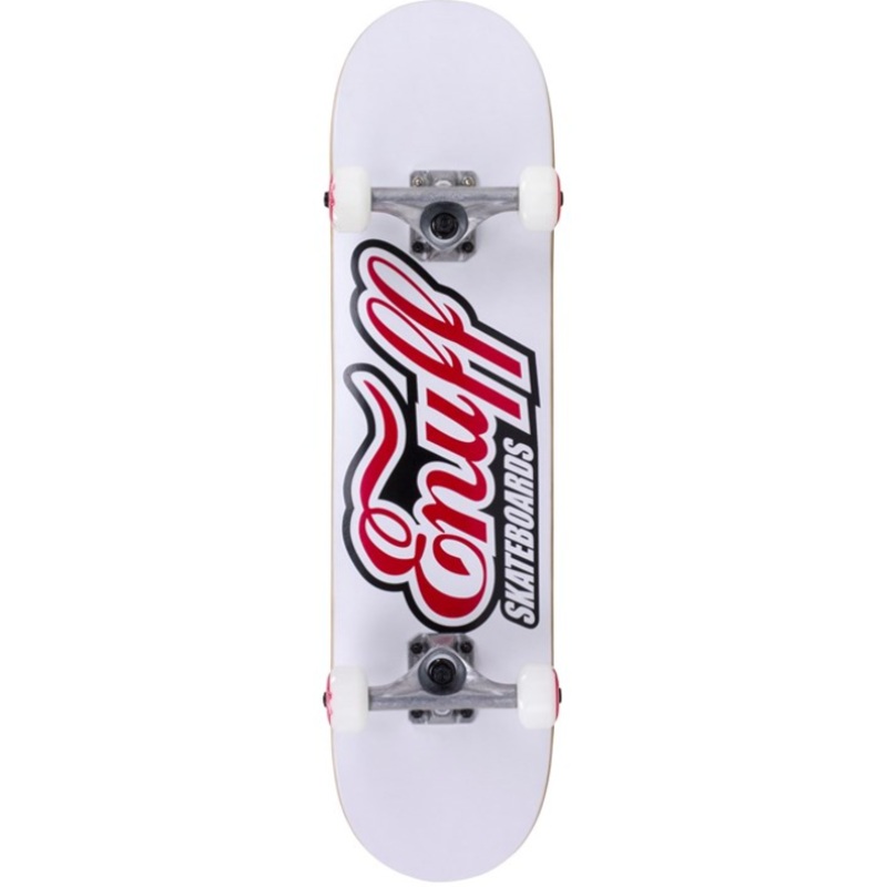 Classic Logo Mini Complete Skateboard White 7.25