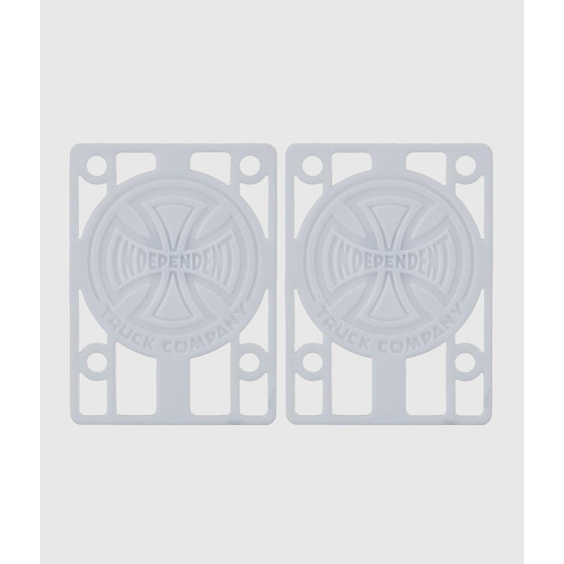 Independent Riser Pads White 1/8