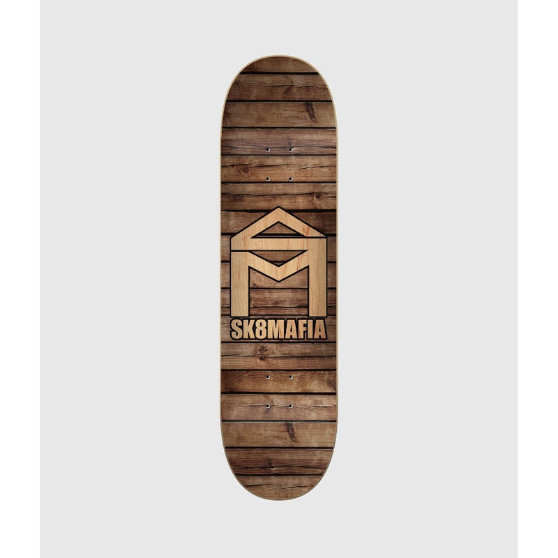 Sk8Mafia House Logo Wood Skateboard Deck 8.25