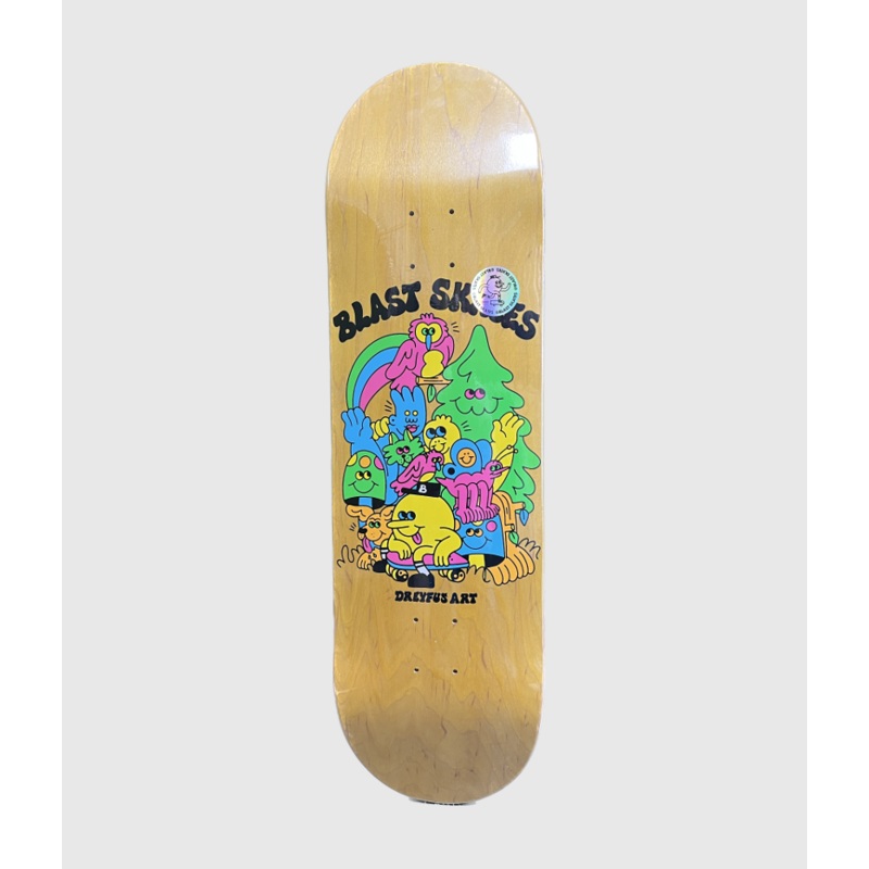 Blast Skates Project #9 Dreyus Art Skateboard Deck 9