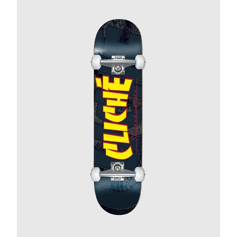 Clich Skateboards Banco Black Complete Skateboard 7