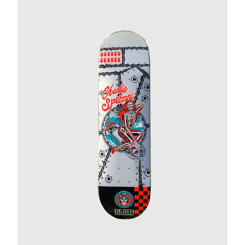 Death Skateboards Charlie Spelzini Death From Above Skateboard Deck 8.5
