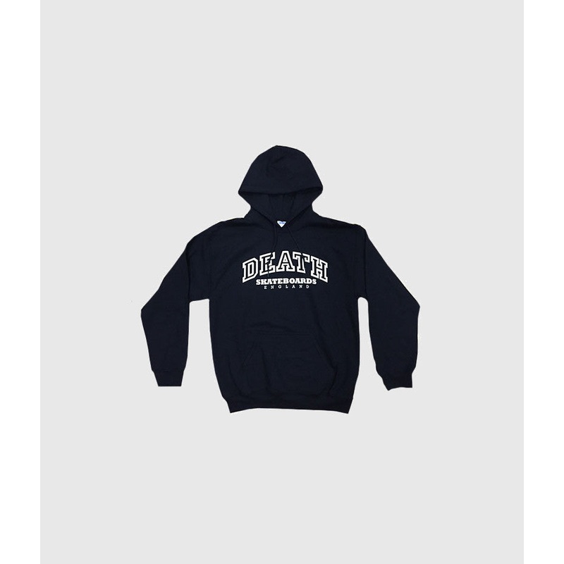 Death Skateboards College Hoodie Black