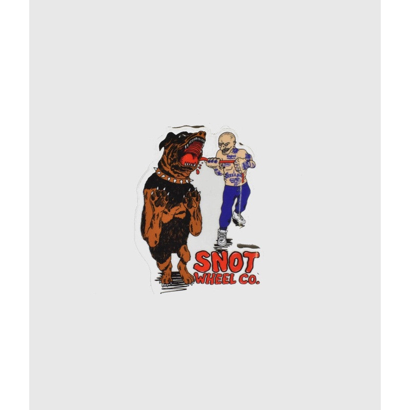 Snot Wheels Big Dog Sticker