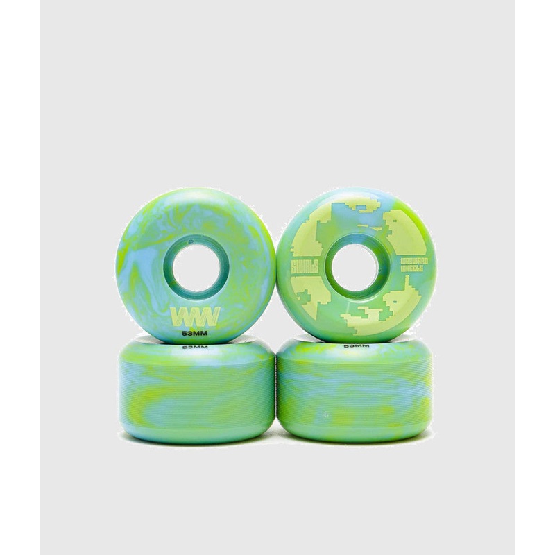 Wayward Swirls FC 83b Skateboard Wheel 53mm