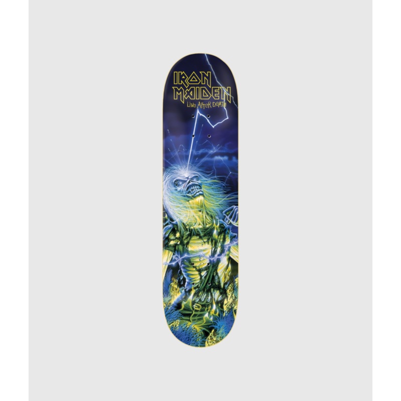 Zero Skateboards Iron Maiden Life After Death Skateboard Deck 8.25