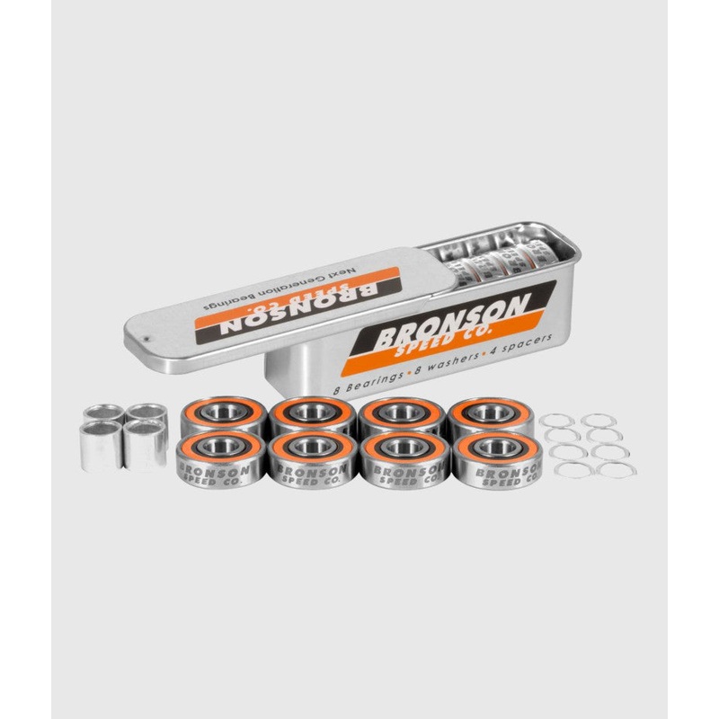 Bronson Speed Co. Bearings G3 (Pack of 8)