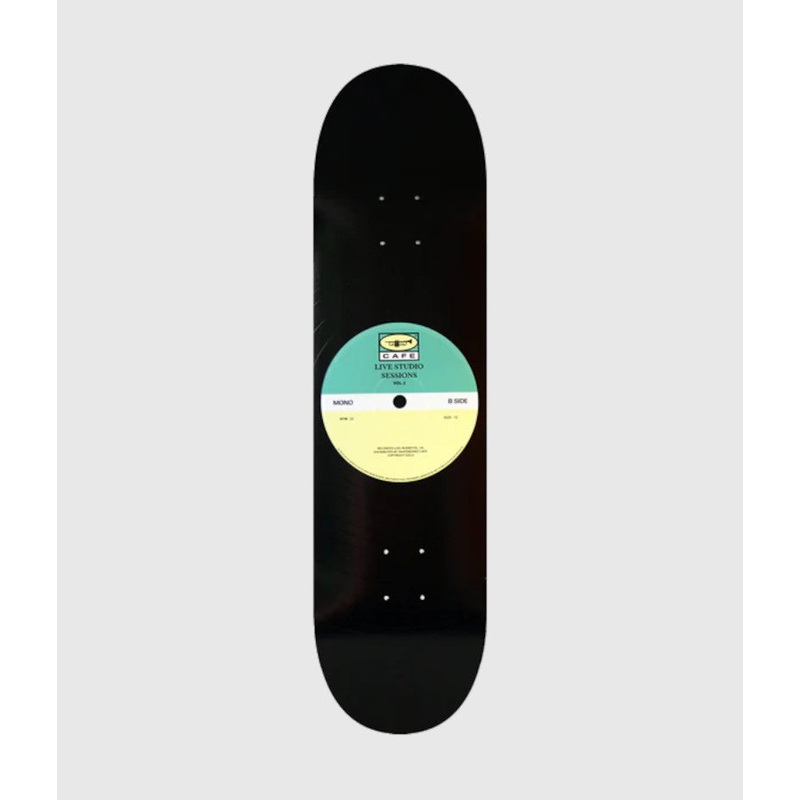 Skateboard Cafe 45  Teal/ Cream Skateboard Deck 8