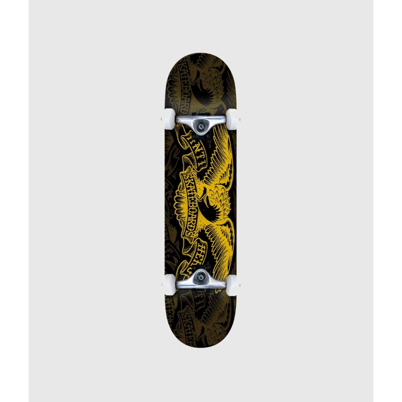 AntiHero Repeater Eagle Black/Yellow Complete SKatebaord 7.75
