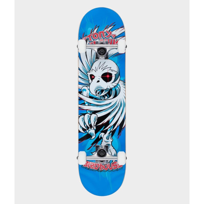 Birdhouse Complete Stage 1 Hawk Spiral Blue 7.75”
