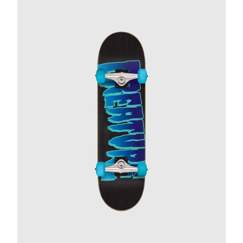Creature Logo Micro Complete Skateboard Blue/Black 7.5