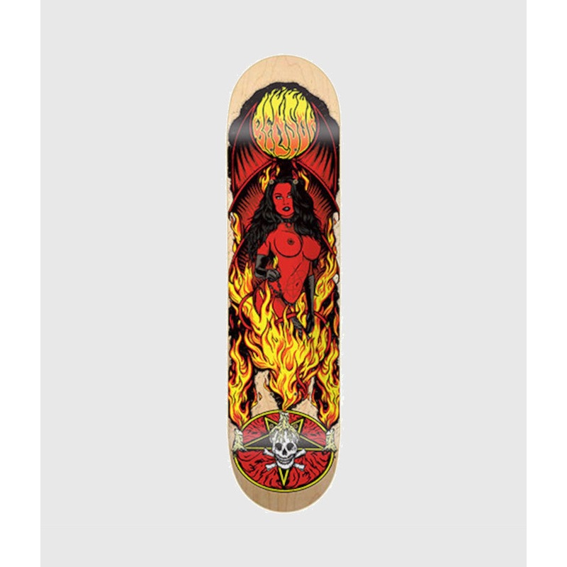Death Skateboards Benson Devil Woman 2 Skateboard Deck 8.25