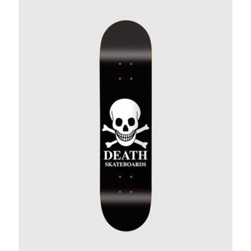 Death Skateboards OG Black Skull Deck 9