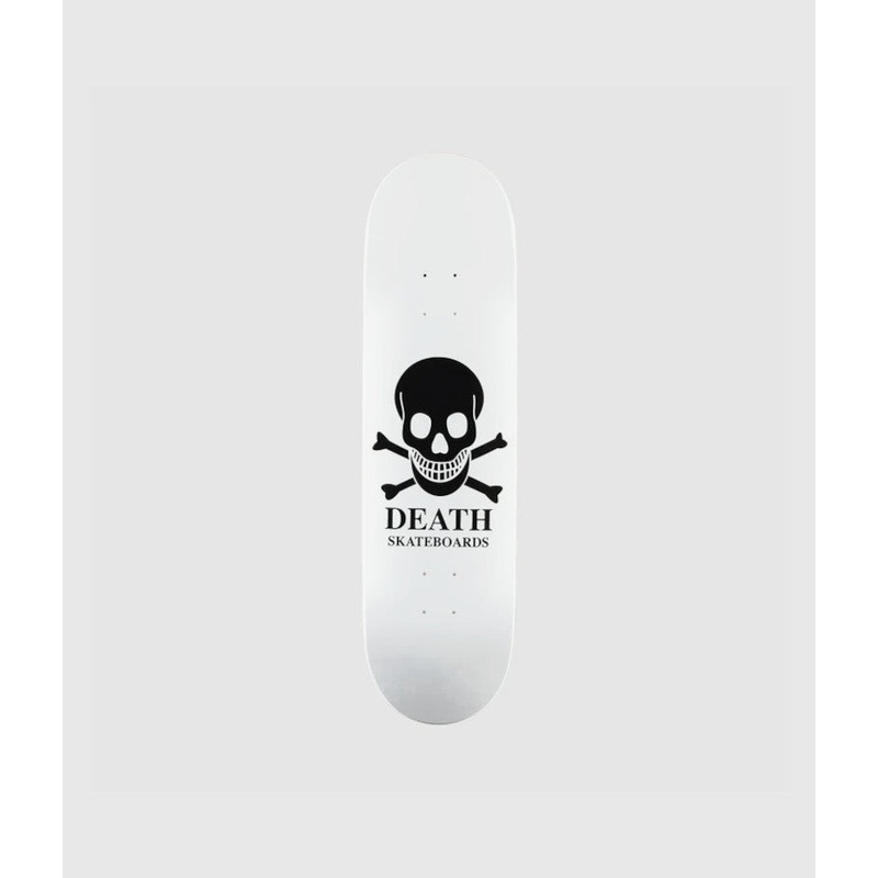 Death Skateboards OG white Skull Deck 8.1