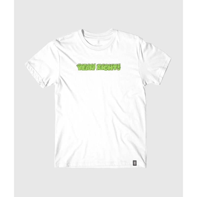 Girl Skateboards Yeah Right Skate Tee White